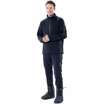 Толстовка с горловиной на молнии BAFFIN Men's Half-Zip Black L Толстовка с горловиной на молнии BAFFIN Men's Half-Zip Black L