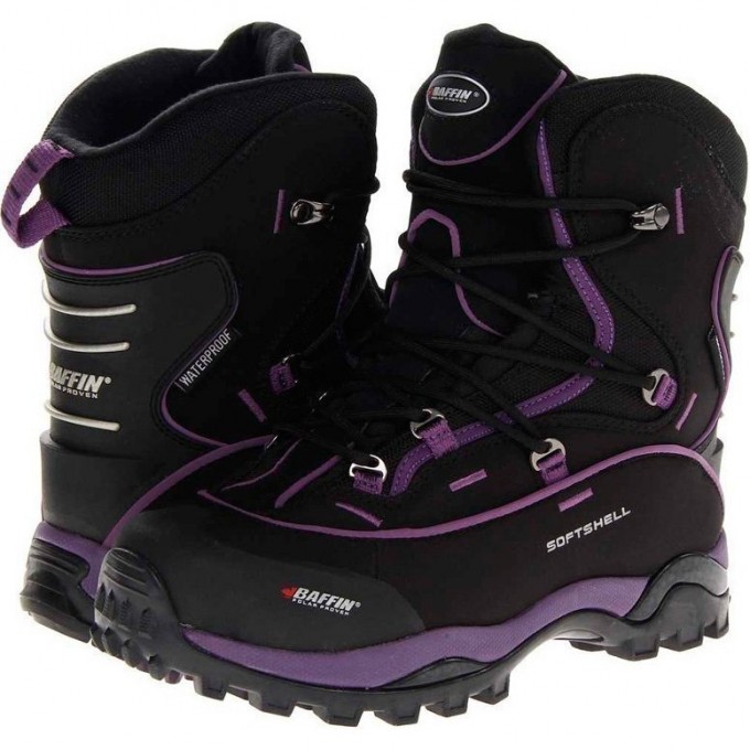 Ботинки BAFFIN Hike Black/Plum 11/41 SOFT-W001-BAH-11 Ботинки BAFFIN Hike Black/Plum 11/41 SOFT-W001-BAH-11